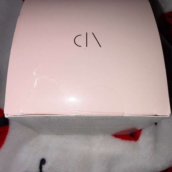 NIB VANITY PLANET Anti-Aging Leda Blue LED Sonic Facial Brush - "New" - Picture 4 of 8